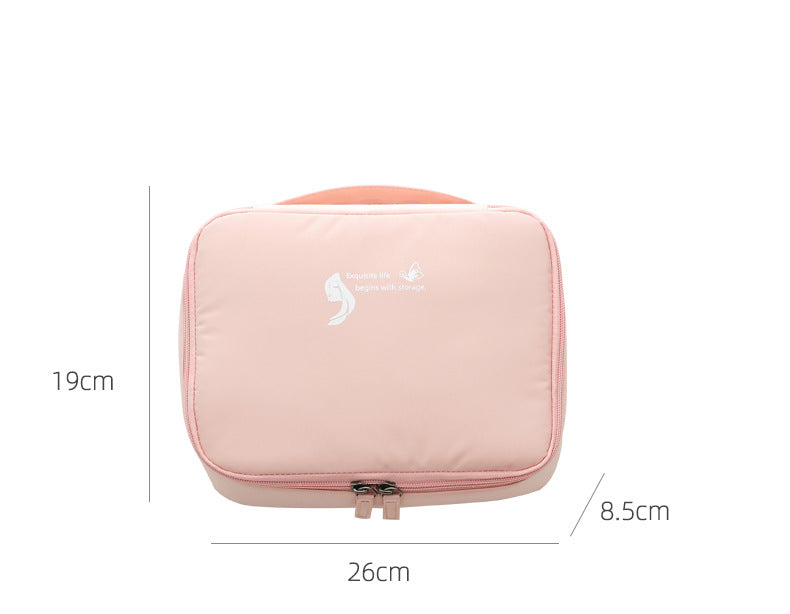 Travel Cosmetic Bag Square Storage Bag Portable Storage Bag Wash Bag Cosmetic Storage Bag