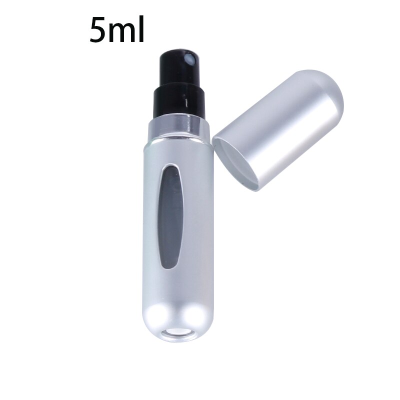 8ml/5ML/20ML Mini Refillable Perfume Spray Bottle With Spray Scent Pump Empty Cosmetic Containers Portable Atomizer Bottle