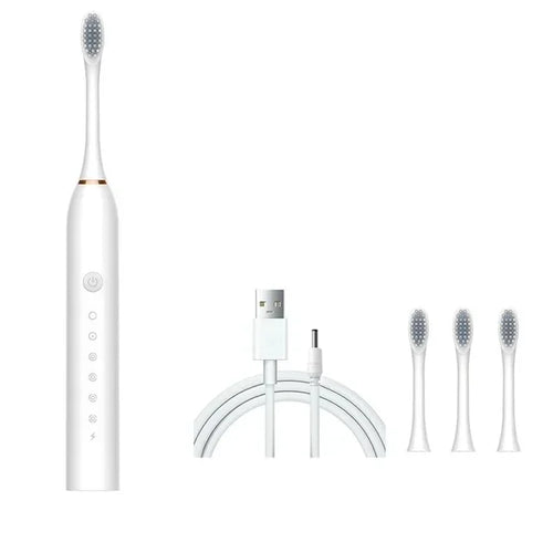 USB Rechargeable Tooth Brush for Adult  6 Clean Modes X-3 Sonic