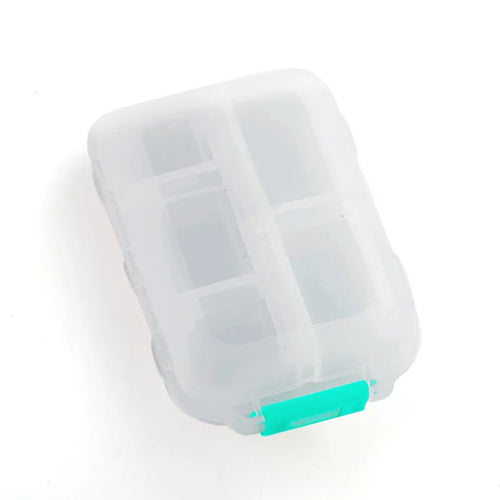 Tcare Travel Pill Organizer Moisture Proof Pills Box for Pocket Purse