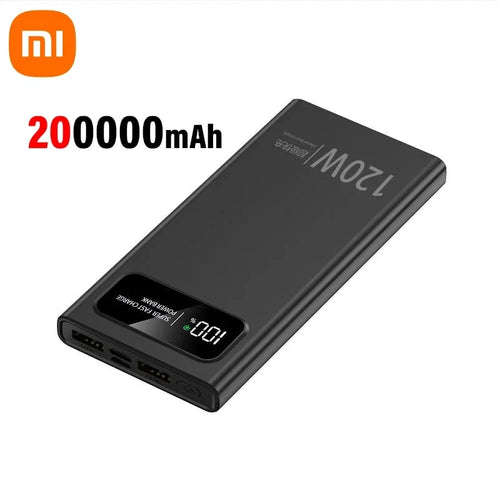 Xiaomi 200000mAh 120W Power Bank Super Fast Charging Battery High