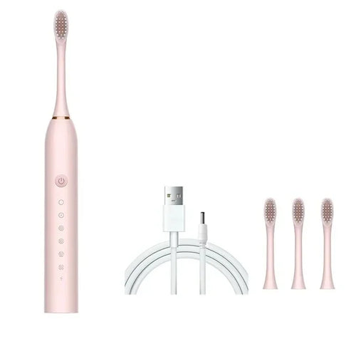 USB Rechargeable Tooth Brush for Adult  6 Clean Modes X-3 Sonic